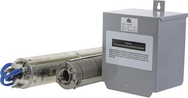 Davies DRS-4 Series 4” with SINGLE PHASE MOTOR - 3 WIRE CSCR